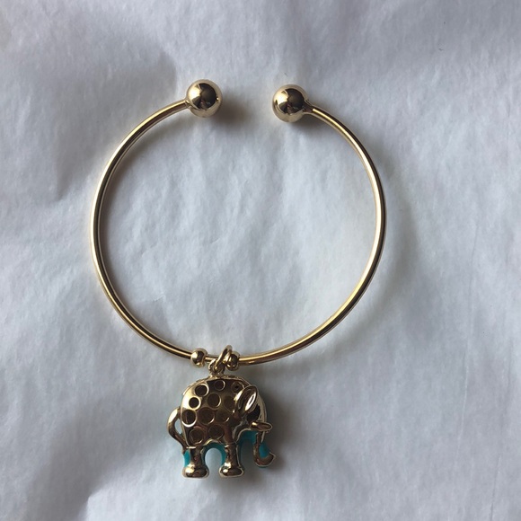 Boho Elephant Bangle - Picture 2 of 3